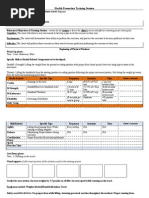 Client Training Plan Level 1