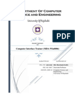Computer Interface Trainer (MDA-Win8086) - Project