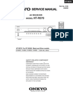 Onkyo HT-R570 Service Manual