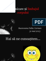 Comunicare Si Limbajul Corpului