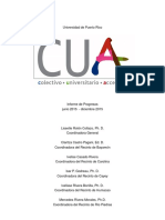 Informe de Progreso 3er Sem CUA UPRB 