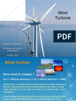 Wind Turbine: Mostafa Ghadamyari Ferdowsi University of Mashhad Winter 2012