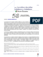 Los Niños y Las Niñas Son Ciudadanos y Ciudadanas