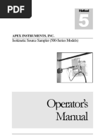 Model 500 Series Manual - Method 5