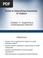 Guide To Networking Essentials, 6 Edition: Chapter 11: Supporting A Small-Business Network