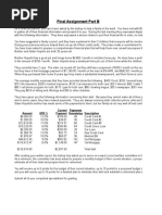 A8 Final Part B Excel