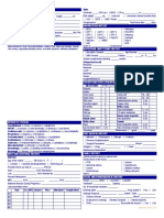 Pediatrics Wards History Taking Template