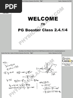 Booster Class-2.4.1/4 Class Notes Booster Class-2.4.1/4 Class Notes