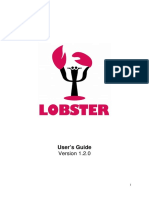 Lobster Users Guide 1.2.0