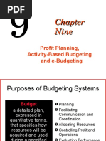 Profit Planning, Activity-Based Budgeting and E-Budgeting: Mcgraw-Hill/Irwin