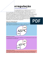 Termorregulação