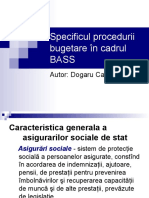 Specificul Procedurii Bugetare În Cadrul BASS