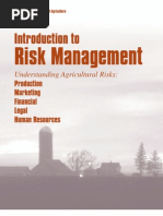 Risk Management Agriculture