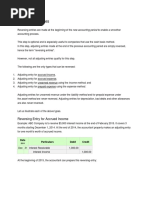 Reversing Entries Part 1