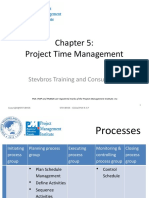 Chapter 5: Project Time Management: Stevbros Training and Consultancy