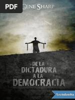 De La Dictadura A La Democracia - Gene Sharp