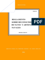 Reglamento Sobre Reconocimiento de Naves y Artefactos Navales