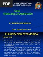 Teoria de La Planificacion 2015