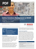 Online Inventory Management at REWE