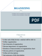 Organizing Management Nursing