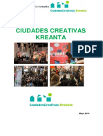 Ciudades Creativas Kreanta 2008-2014