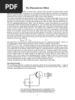 Photoelectric Effect