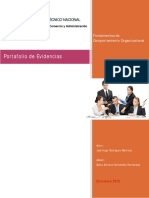 Portafolio de Evidencias - Tareas - Comportamiento Organizacional