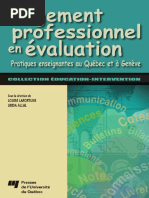 Jugement Professionnel en Évaluation