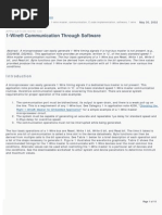 1-Wire® Communication Through Software