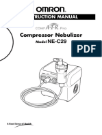 Compressor Nebulizer NE-C29: Instruction Manual