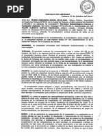 Contrato Arriendo CIA Ltda