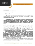 Maravillarse La Irrupcion de Lo Inesperado - Jean Marie Delacroix