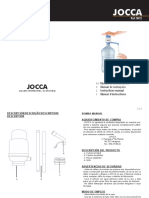 Dispensador Manual Agua JOCCA PDF