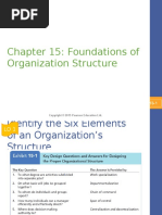 Chapter 15: Foundations of Organization Structure