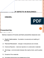 Cracks - Types of Defects in Buildings