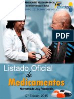 Listado Oficial de Medicamentos 17 Edición 2015