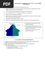 Assignment Human Resources and Law & Social Justice Class 8