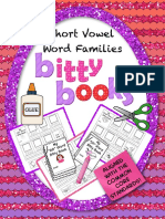 Bitty Books Short Vowel Word Families