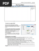 Manual de Web Page Maker en Español