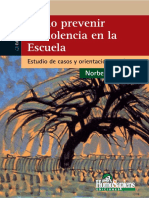 Cómo Prevenir La Violencia en La Escuela Estudio de Casos y Ori