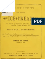 Ten Choice Receipts For Making Ice Cream (1881)