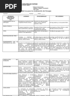 Rúbrica para Evaluar Ensayo Octavo