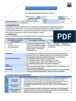 Sesión de Aprendizaje FCC