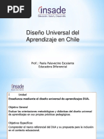 Dua - Clase 1diseno Universal Del Aprendizaje en Chile