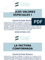 Clase 11 DR Echaiz Titulos Valores Especiales