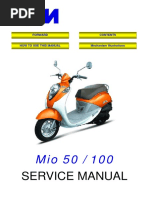 SYM Mio50 Service Manual 000 1pe40qmb