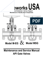 Valvework Usa. Model M MSG