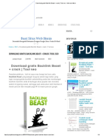 Tool SEO Gratis Backlink Beast Untuk Blog Anda