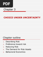 Chapter 3 Micro2 Choice Under Uncertainty