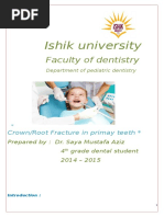 Crown and Root Fracture in Primaery Teeth-26